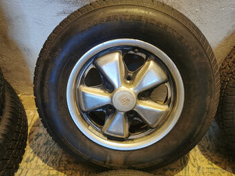 Porsche 911 / 912 - orig. 14" Fuchs alu s nejazdenými pneu