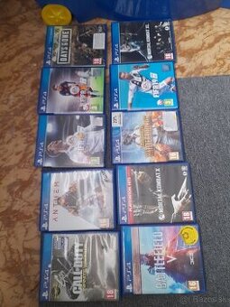 Predám hry na ps4