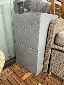 Kvetinace imitacia beton 2 ks