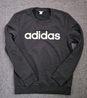 Dámska cierna adidas mikina XS cez krk