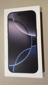iPhone 16 Pro 256GB Black Titanium