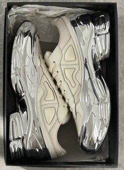 Adidas Ozweego x Raf Simons - Cream White Silver Metallic