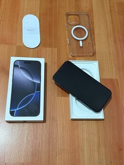 Predám Apple iPhone 16 PRO MAX 256GB Black titanium