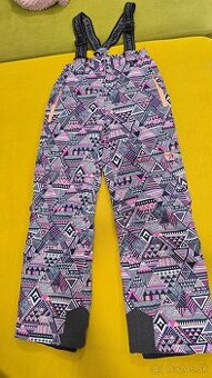 Dievčenské lyžiarske nohavice