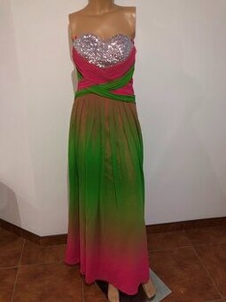 spoločenske plesove šaty, nové, vel M