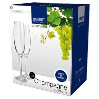 BANQUET Crystal by Bohemia – poháre na víno