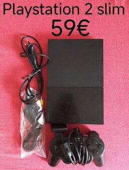 Playstation 2 slim.