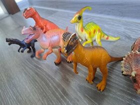 Stredné dinosaury, 6x 15cm - 1