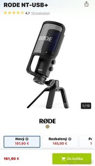 Mikrofón RØDE NT usb