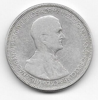 Maďarsko., 5 Pengo 1930 Horthy