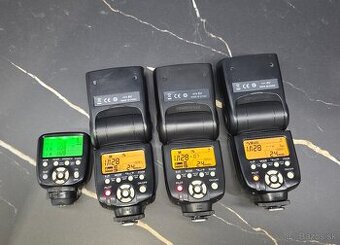 3x Blesk YONGNUO YN560 IV pre Canon + YONGNUO YN560-TX II