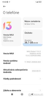 Xaomi note 10 pro 8GB 256GB