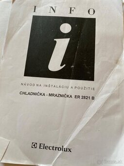 Chladnička s mrazničkou