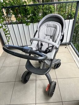 Predám kočík Stokke Xplory V5 – zachovalý stav + boh