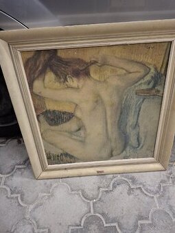 Edgar Degas : Bei der toilette