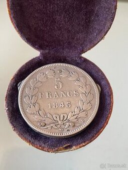 5 FRANCS 1843 ELOI FRANCE nôž