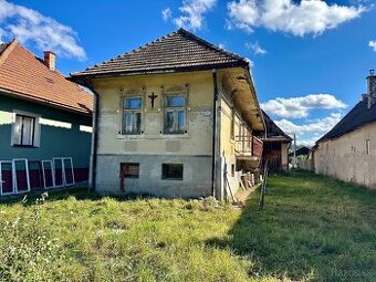 Rodinný Dom, pôvodný stav + stavebný projekt, obec Bobrove