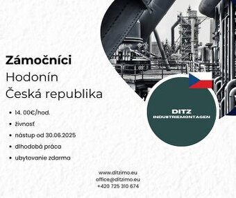 Zámočníci / montéri, pohraničie CZ, dlhodobá práca