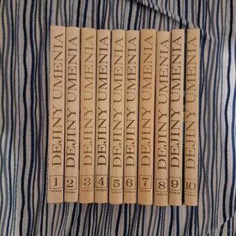 Dejiny umenia (1.-10. zväzok, José Pijoan)