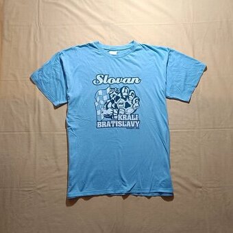 Slovan Bratislava belasé tričko s potlačou Ultras Slovan XXL