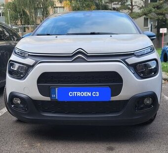 CITROËN C3 1.2 PureTech 60 kW – výborný stav, 1. majiteľ