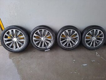 Alu disky 4x100 r15 Ligier Letné pneumatiky 155/60r15
