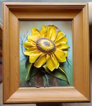 Predám obraz 3D Slnečnica