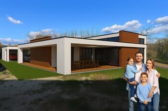 Veľký a moderný dom pre rodinu, ktorá hľadá pokoj a súkromie