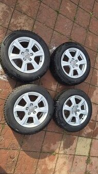 5x112 r16 Zimná sada - disky + nové zimné pneu 205/60 r16