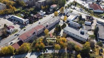 POZEMOK PRE KOMERČNÉ VYUŽITIE 1717m2, SENICA, HURBANOVA UL.