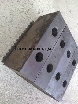 400/4 mäkké čeľuste.