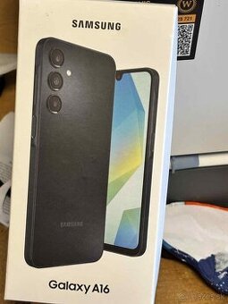 Samsung galaxy A16 čiernej farby zaruka do 2027 september