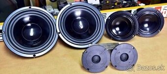 Nefunkčné poškodené reproduktory TESLA, Videoton, Tonsil