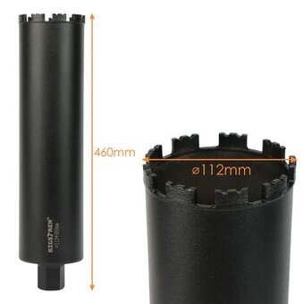 Diamantový jadrový vrtak 112/460 - 1