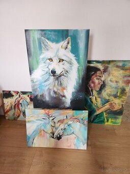 Predam obraz olej na platne