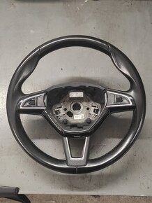 Volant kožený multifunkčný Škoda