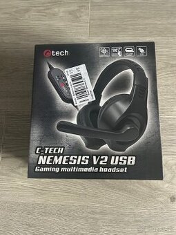 Predám herné slúchadlá C-TECH NEMESIS V2 USB