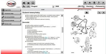 Servis programy - WOW, AutoData 3.45, Stakis Technik 2018