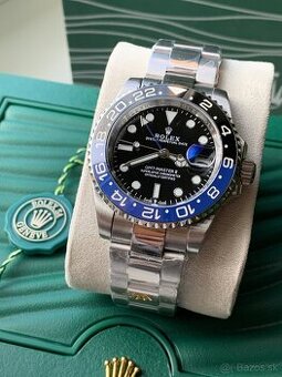 Rolex GMT-Master II BATMAN, Nové, 40mm, Modro-čierne