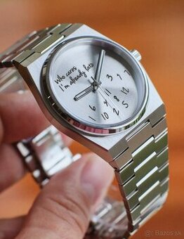 Custom Tissot PRX - "Who cares I'm already late"