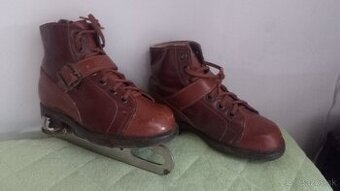 Detské kožené korčule