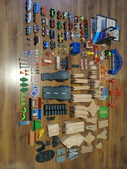 Predam drevenu vlacikovu supravu. Iba spolu