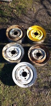 Plechove disky 4x130 r14 skoda 105/120