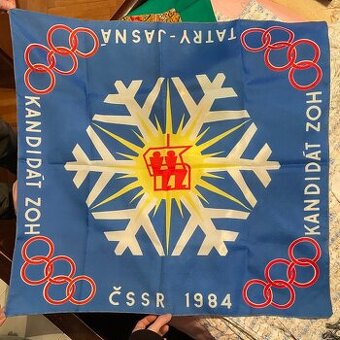 šatka Jasná Tatry ČSSR 1984