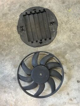 Ventilator a záclona Audi a4 b8 2.0tdi