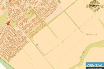 Budúci stavebný pozemok Čierna Voda 93.000,- Eur 876m2