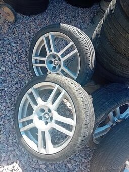 5x100 r18 Cupra R ronal Letne 225/40 Barum