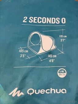 Otvorený stan 2 seconds Quechua