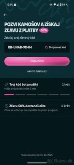 Telekom Swipe -50% zľavový kód