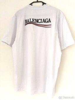 Tricko Balenciaga vysite logo